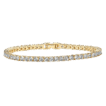 Pulsera Tenis Clásica en Oro 14K
