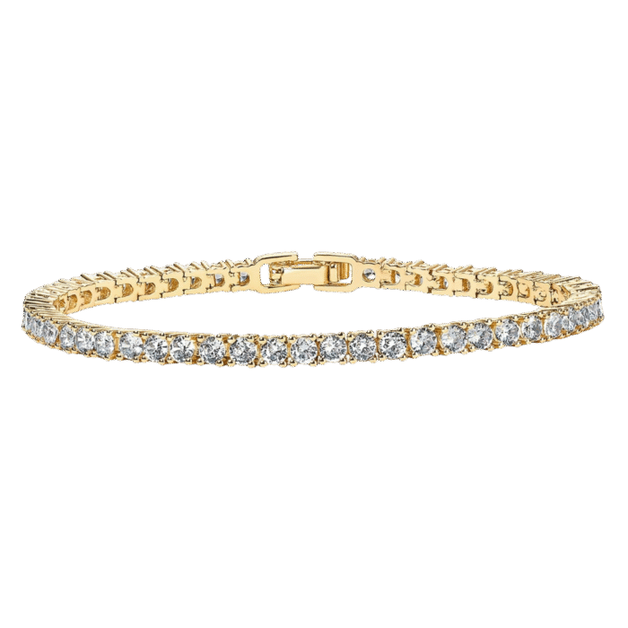 Pulsera Tenis Clásica en Oro 14K - Imagen 1